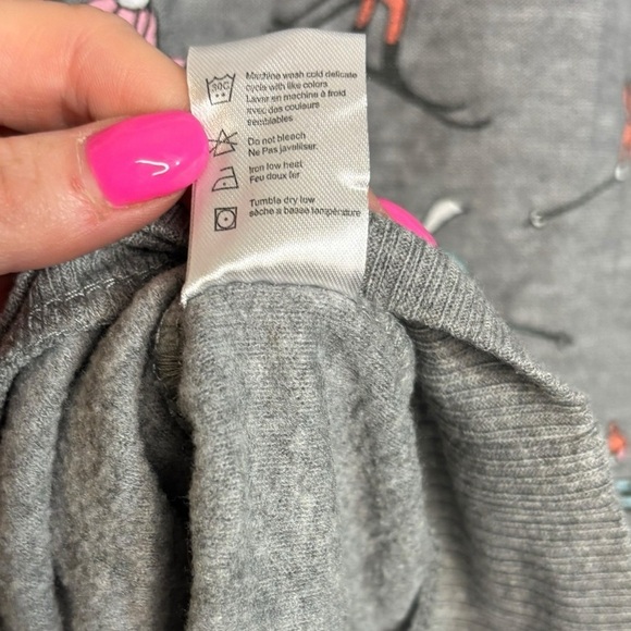 Chaser Vintage Ski Print Sweatshirt Size Medium - Picture 9 of 12